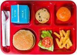 School Lunch Tray graphic