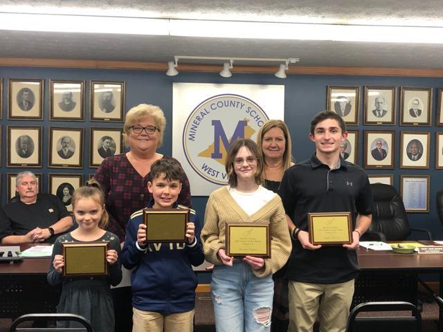 Young Writers Recognized by BOE