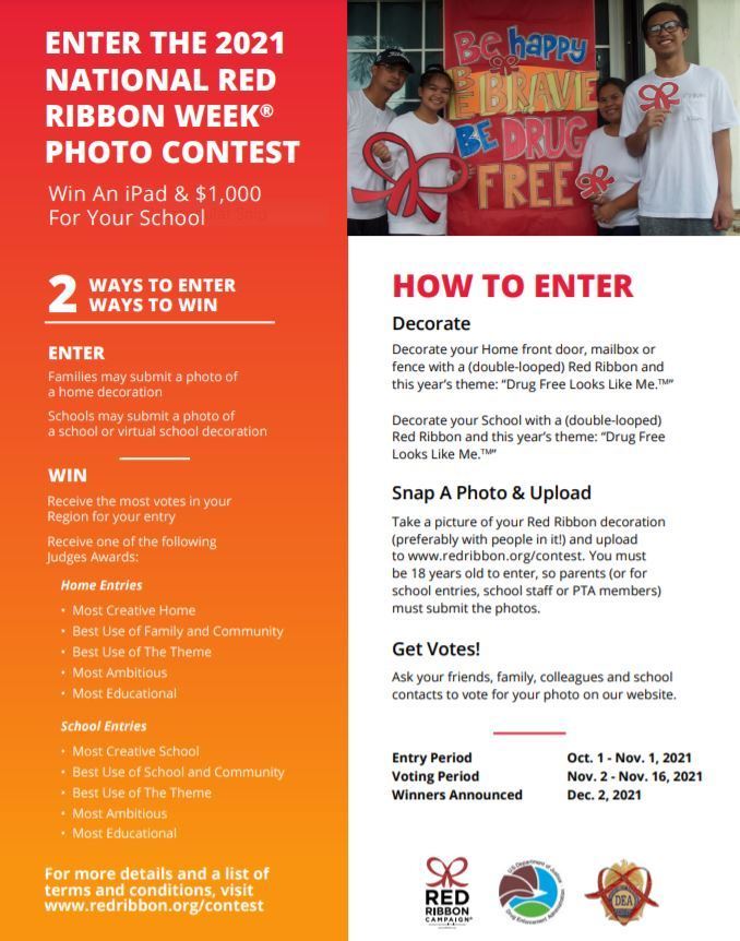 Red Ribbon Photo Contest