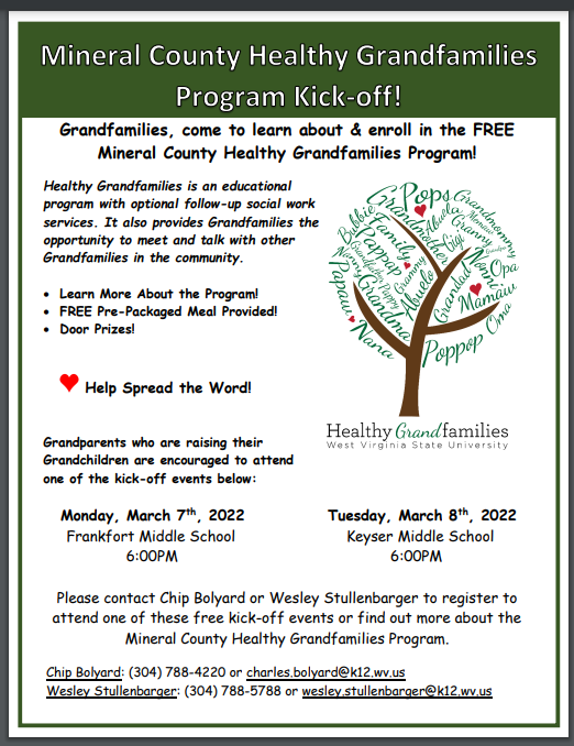 Mineral County Healthy Grandfamilies Program
